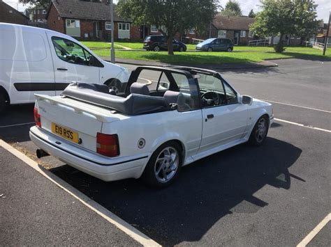 Ford Escort RS Turbo Cabriolet REDUCED TO CLEAR In Featherstone