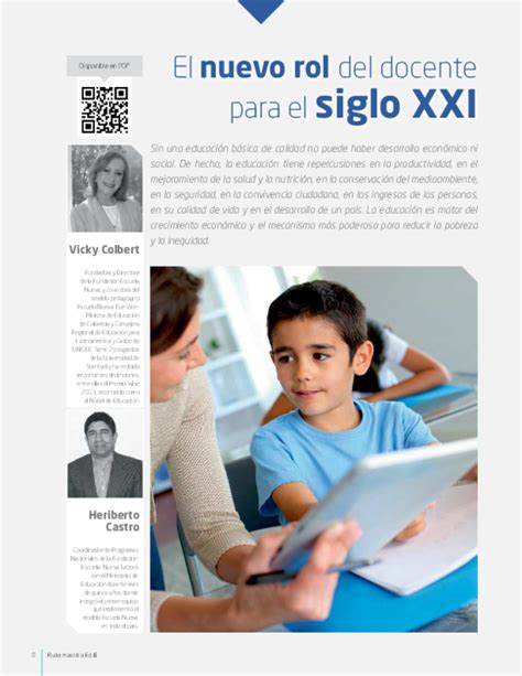 Pdf 002 El Nuevo Rol Del Docente Para El Siglo Xxi