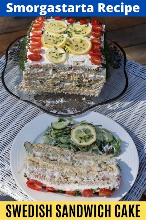 Smorgastarta Traditional Swedish Sandwich Cake Recipe