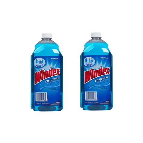 Windex Window Cleaner Refill 67 6 Ounce Value Pack Of 2