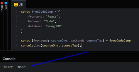 Destructuring In Javascript How To Destructure Arrays And Objects