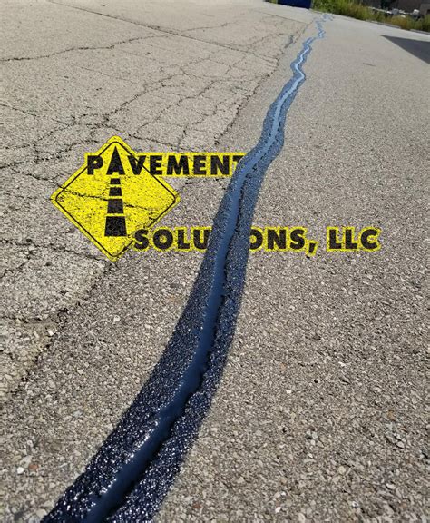 Crack Sealing Crack Repair Pavement Solutions LLC