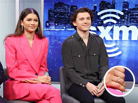 Are Zendaya And Tom Holland Engaged Diamond Ring And Hair Trans