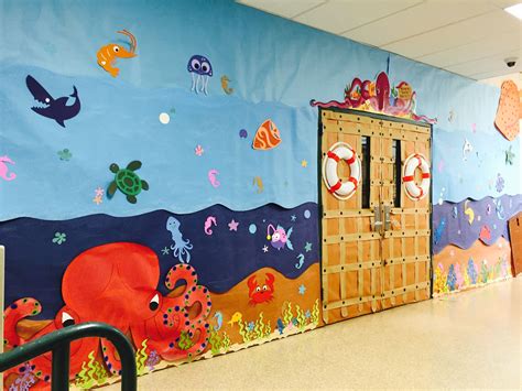 Our Under The Sea Scholastic Bookfair Ocean Theme Classroom Under The Sea Theme Under The Sea