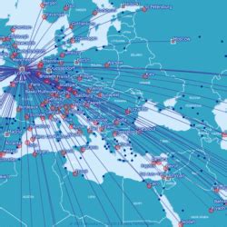 British Airways route map - Asia and Australia