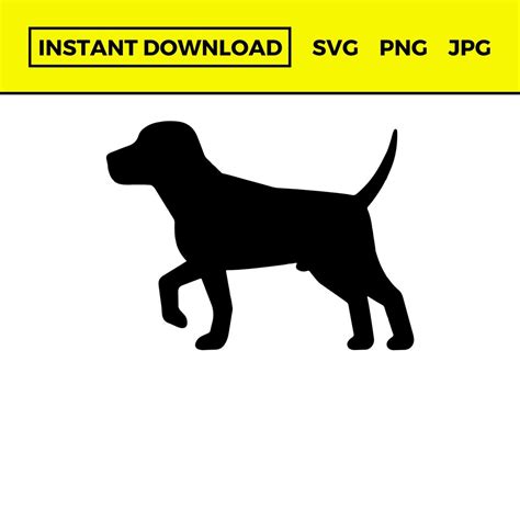 Dog SVG Dog PNG Dog Silhouette Dog Image Dog - Etsy