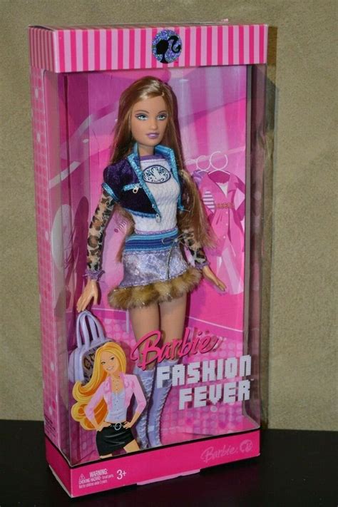 2007 Fashion Fever Barbie Doll Summer Doll In Totally Wild Fashion