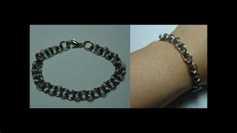 Jump Ring Bracelet Tutorial Youtube