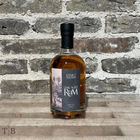 Sankt Thomas Oak Aged Caribbean Rum Spiritus Blomsterv Rkstedet