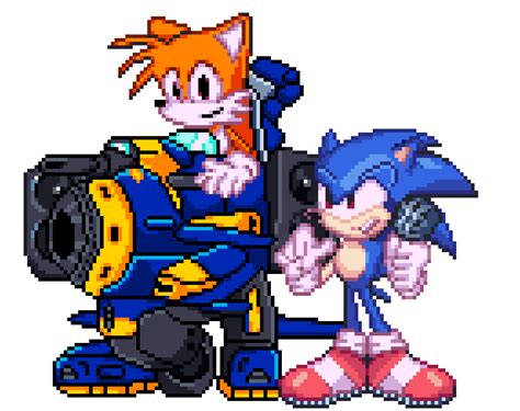 Friday Night Funkin Sonic And Tails Week 6 Style By Thespeedhedgehog On Deviantart