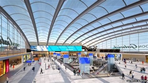 Gatwick Airport Railway Station Revamp Backed With M Bbc News