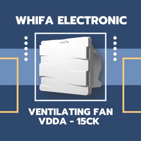 Jual Whifa Exhaust Fan Inch Sirroco Ac Motor Vdda Ck Ventilating