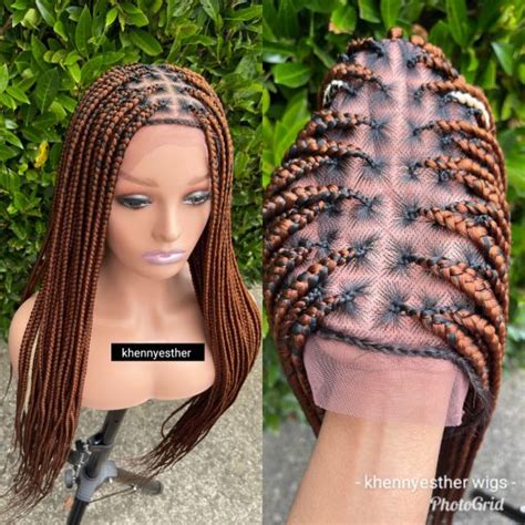 6 By 6 Lace Closure Wig Eric Knotless Braid Khennyesther Wigs