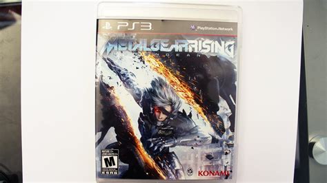 Metal Gear Rising Revengeance Unboxing PS3 FULL HD YouTube