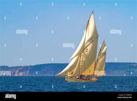 France Finistère 29 Douarnenez le yawl à deux mâts Germaine le