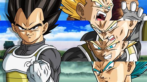 Las 24 Transformaciones De Vegeta En Dragon Ball