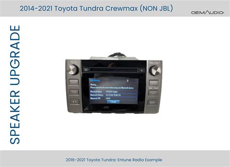 Toyota Tundra Speaker Upgrade Oem Audio Plus