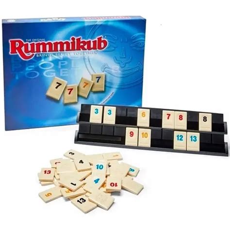 Jogo De Estrategia De Mesa Rummikub Original Grow Jog De Tabuleiro