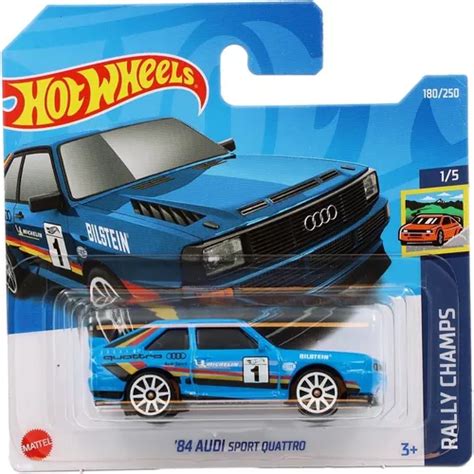 Hot Wheels Rally Champs Veh Culo Audi Sport Quattro Cuotas Sin