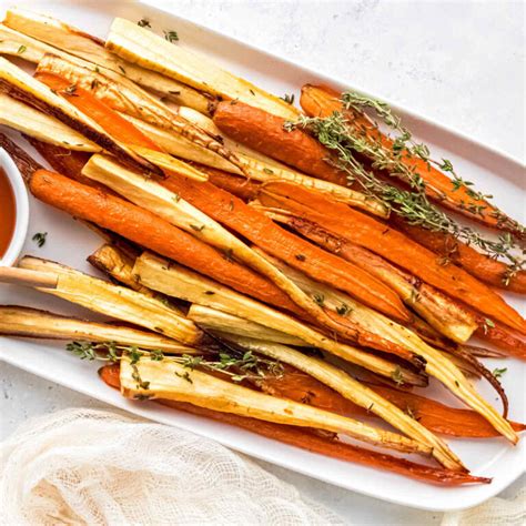 Honey Roasted Parsnips And Carrots Cook At Home Mom