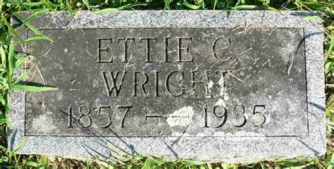 Ettie C Wright 1857 1935 Mémorial Find a Grave