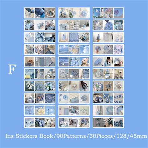 Journamm Pcs Patterns Pack Ins Materials Stickers Book Diy