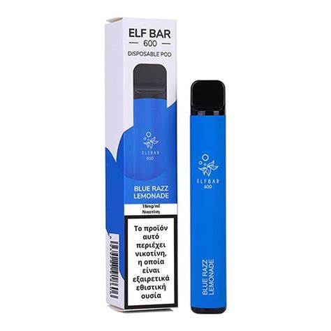 Elfbar Disposables Ml Mg Blue Razz Lemonade