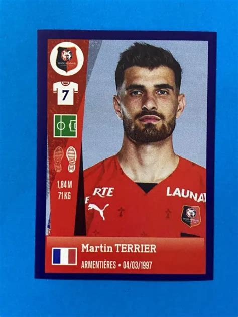 Figurine Panini Sticker Foot N Martin Terrier Stade Rennais