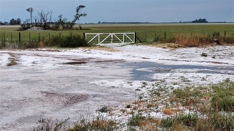 Alerta Roja Por Tormentas Y Granizo En Dos Provincias