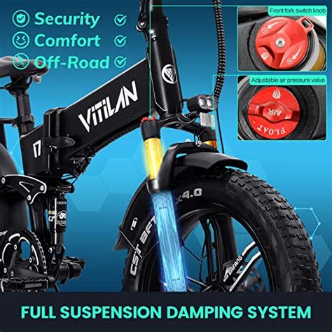 Vitilan I Pro Electric Bike Adults Folding W Bafang Motor Fat Tire