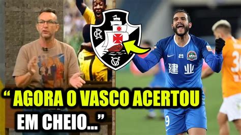 MELHOR REFORÇO CHEGANDO AGORA NO VASCO ACERTO OFICIAL NOTICIAS DO