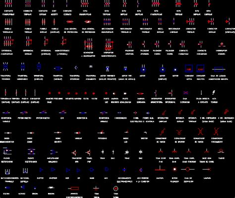 Electric Symbology DWG Block For AutoCAD Designs CAD