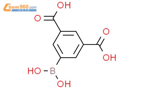 881302 73 435 二羧基苯硼酸化学式、结构式、分子式、mol 960化工网