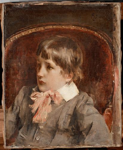 René Peter enfant Alfred Stevens Musée d Orsay