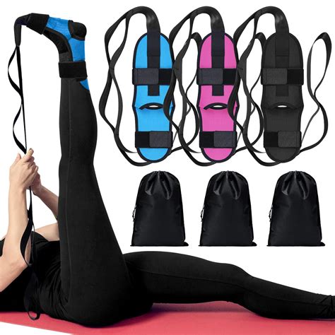 3 Pcs Foot And Calf Stretcher Ligament Hamstring Stretcher Leg