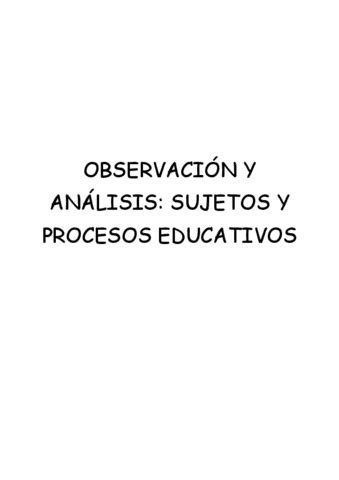 APUNTES OBSERVACION Y ANALISIS SIN T4 Pdf