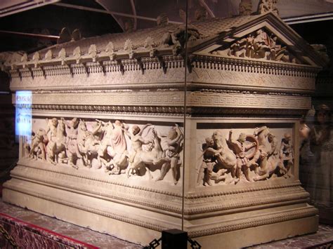 Alexander Sarcophagus From Sidon Late 4th Century Bc Archeologic