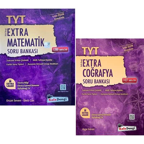 Kafa Dengi Yayınları TYT 2023 Matematik Coğrafya Extra Kitabı