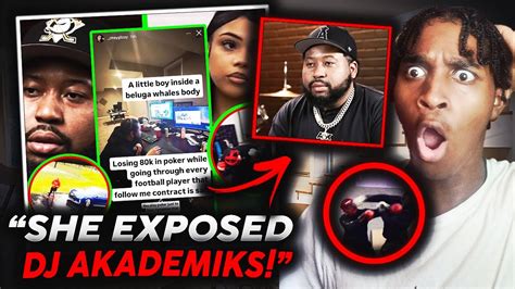 Dj Akademiks Gets Exposed By Ex Girlfriend Again She Exposed