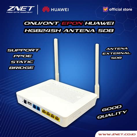 Jual New Modem Epon Huawei Hg H Echolife With Box Onu Ont Huawei