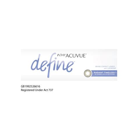 Buy 1 Day Acuvue Define 30 Pcs Focus Point Online Store