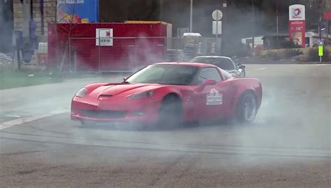 Crazy Drifts Donuts And Burnout In A C6 Corvette Z06 VetteTV