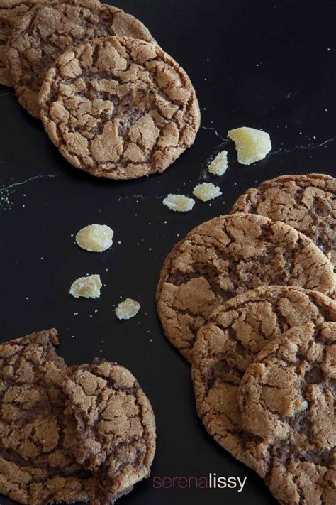 Chewy Vegan Ginger Cookies Serena Lissy