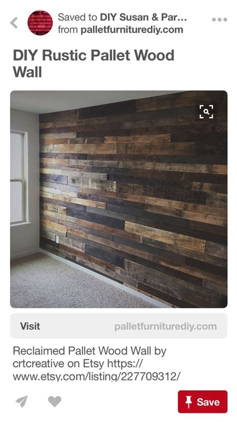 Pin By Bradley Sturdivant On Loft Wood Pallet Wall Wood Pallets