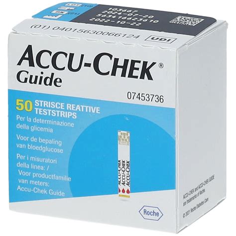 Accu Chek Guide Bandelettes R Actives Pc S Redcare Pharmacie