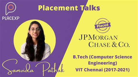 Episode Placement Talks Featuring Samvida Pathak Cse Core Jp