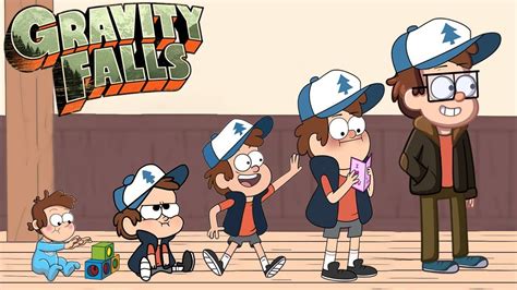 Gravity Falls Growing Up Compilation Zilo Tv Youtube