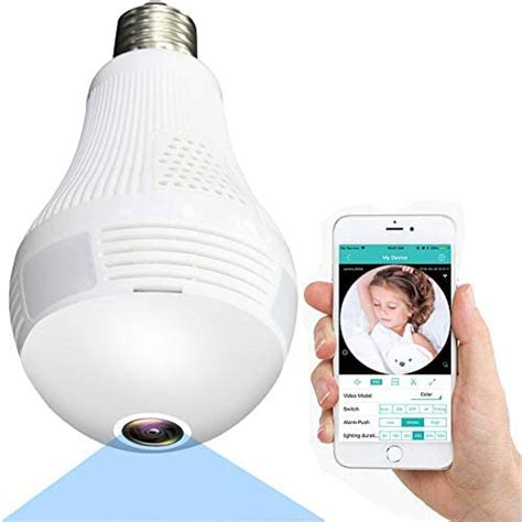 Buy Sekuai 2MP 960 1080p Bulb Shape Fisheye 360 Panoramic Wireless