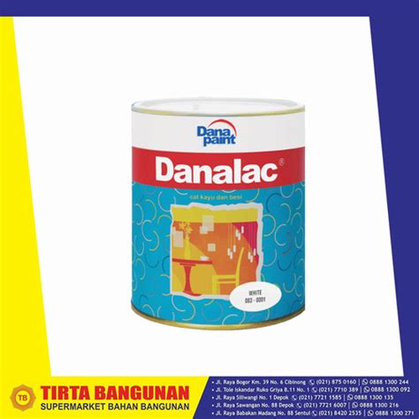 Jual CAT MINYAK KAYU BESI DANALAC DANA PAINT 0 9 LITER 0020