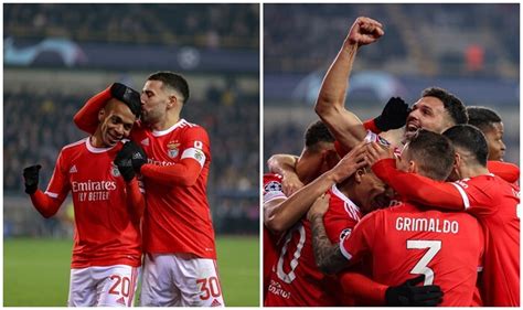 Champions League: Benfica Ease to First-Leg Victory in Round of 16